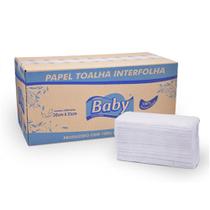 Papel Toalha Interfolha 2 Dobras 100% Celulose 2000 Unidades Papel Toalha Interfolha 2 Dobras 100% Celulose 2000 Unidades