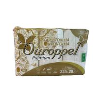 Papel Toalha Interfolha 2 Dobras Folha Simples Premium 1.000 Folhas 22,5x20 Ouroppel