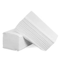 Papel Toalha Interfolha 20x21cm Branco 100% Celulose. 1000 Folhas