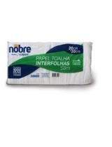 Papel Toalha Interfolha 2D Slim 20x20 (celulose virgem) c/ 1000 Nobre