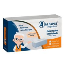 Papel Toalha Interfolha Absorvente 100%Celulose 5000Fls