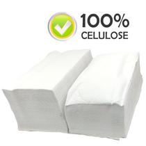 Papel Toalha Interfolha Banhieiro 20x20cm 1000 Folhas 100% Celulose Interfolhado Alta Absorção