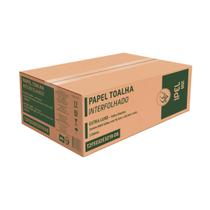 Papel Toalha Interfolha Basic 2 Dobras Folha Simples 19,3x20,5cm com 5.000 Folhas Ipel Papel Toalha Interfolha Basic 2 Dobras Folha Simples 19,3x20,5cm com 5.000 Folhas Ipel