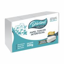 Papel Toalha Interfolha Branco Luxo Banheiro 1000 Folhas - MANGUEIRA