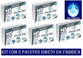 Papel Toalha Interfolha Branco Luxo Banheiro 5000 Folhas - Primepel