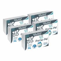 Papel Toalha Interfolha Branco Luxo Banheiro Kit 5 Pct