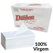 Papel Toalha Interfolha dubbon 1000fls Extra Luxo 100% Cel. 2dobras