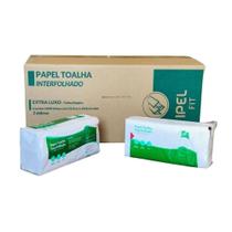 Papel Toalha Interfolha Fit Folha Simples 19g 22,5x20,5 2 Dobras c/5000 (20x250) IPEL