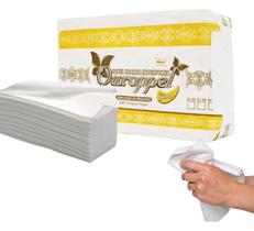 Papel Toalha Interfolha Gold Extra Luxo 24g 1000 Folhas 22,5 x 22,5 - OUROPPEL