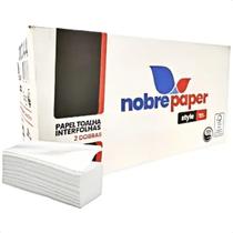 Papel Toalha Interfolha Nobre Style Folha Dupla 2000 Folhas Papel Toalha Interfolha Nobre Style Folha Dupla 2000 Folhas