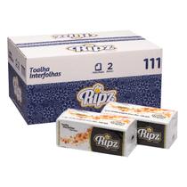 Papel Toalha Interfolha Ponto a Ponto Ripz Folha Dupla 2250 folhas Cód 111 Papel Toalha Interfolha Ponto a Ponto Ripz Folha Dupla 2250 folhas Cód 111
