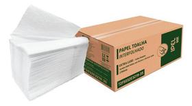 Papel Toalha Interfolhado 2 Dobras Ipel 19,3x20,5cm 2000 Fls