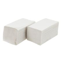 Papel toalha interfolhado branco / pacote com 1000 folhas