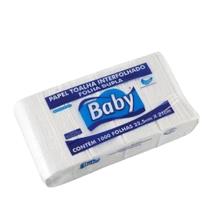 Papel Toalha Interfolhado - Folha Dupla C/1000 Folhas - BABY Papel Toalha Interfolhado - Folha Dupla C/1000 Folhas - BABY