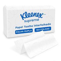 Papel Toalha Interfolhado Kleenex Supreme Folha Dupla - Ca