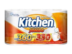 Papel toalha kitchen jumbo leve 360 pague 330 folhas softys Papel toalha kitchen jumbo leve 360 pague 330 folhas softys