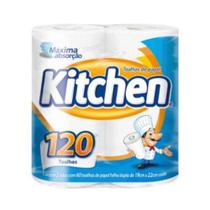 Papel Toalha Kitchen Máxima Absorção 120 Folhas - Softys