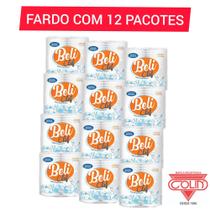 Papel Toalha Multiuso - Beli Chef - Fardo com 12 pacotes de 02 rolos com 50 folhas de 21cmx19cm