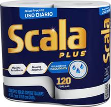 Papel Toalha Multiuso Scala Plus 2 Rolos 120 Folhas Suzano Papel Toalha Multiuso Scala Plus 2 Rolos 120 Folhas Suzano