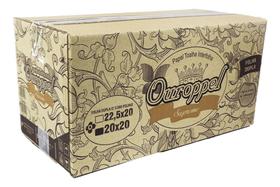 Papel Toalha Ouroppel Supreme 2000fl Folha Dupla Interfolha 2 Dobras 100 Celulose Branco