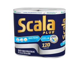 Papel Toalha Scala Plus 2un com 60 Folhas cada
