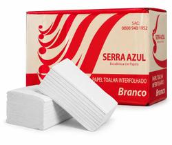 Papel Toalha Seca Mãos Interfolhado Branco Com 1000 Folhas Papel Toalha Seca Mãos Interfolhado Branco Com 1000 Folhas