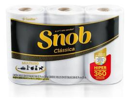 Papel Toalha Snob Folha Dupla 22cm Pacote Hiper 360 Folhas Papel Toalha Snob Folha Dupla 22cm Pacote Hiper 360 Folhas
