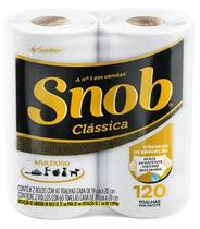 Papel toalha snob - pacote com 2 rolos Papel toalha snob - pacote com 2 rolos