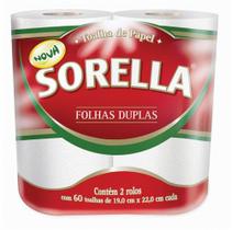 Papel Toalha Sorella Dupla Rolo 60 Toalhas Cia Canoinhas Pct.C/02 Papel Toalha Sorella Dupla Rolo 60 Toalhas Cia Canoinhas Pct.C/02