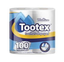 Papel toalha tootex 100 folhas 16 pacote c/ 2 und - CAHDAM VOLTA GRANDE S/A