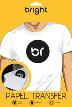 Papel Transfer A4 Para Tecidos Claros 10 Folhas Cor Bright Papel Transfer A4 Para Tecidos Claros 10 Folhas Cor Bright