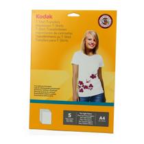 Papel Transfer Para Camiseta Clara - 5 Folhas - Kodak
