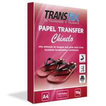 Papel Transfer Para Chinelo 100 Folhas