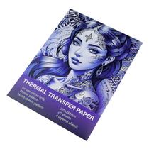 Papel Transfer Para Decalque Com 20 Unidades DragoArt Papel Transfer Para Decalque Com 20 Unidades DragoArt