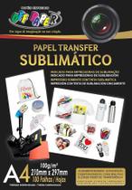 Papel Transfer Sublimático A4 100g Off Paper 100 Folhas