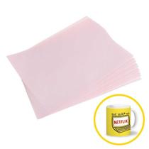 Papel Transfer Sublimático A4 100G Rosa 20 Folhas - Sumex