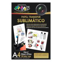 Papel Transfer Sublimático A4 Off Paper 100g 100Fls