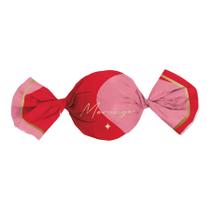 Papel Trufa 14,5x15,5cm - Morango - 100 unidades - Cromus - Rizzo Papel Trufa 14,5x15,5cm - Morango - 100 unidades - Cromus - Rizzo