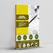 Papel Vegetal 60/65gr A4 210x297mm 50un - Mares