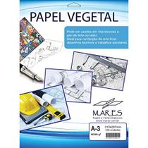 Papel Vegetal A3 90/95G. 297X420Mm - MARES Papel Vegetal A3 90/95G. 297X420Mm - MARES