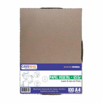 Papel Vegetal A4 210x297mm 65g Caixa Com 100 Folhas