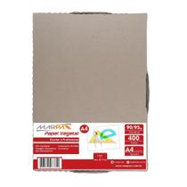 Papel Vegetal A4 210x297mm 90/95 g/m² Translúcido 400Fls