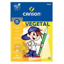 Papel vegetal liso A4 60g com 50 folhas Canson