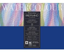 Papel Watercolor Textura Fina 300g 26x36cm Fabriano Papel Watercolor Textura Fina 300g 26x36cm Fabriano