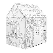 Papelão para Artesanato Infantil - Casa de Gingerbread e Casinha Fácil