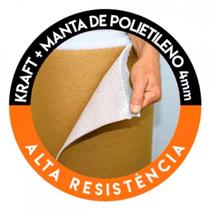 Papelao Salva Piso Salvabras 100Cm X 25M - Papel Kraft Com Plastico Bolha De Alta Resistencia Papelao Salva Piso Salvabras 100Cm X 25M - Papel Kraft Com Plastico Bolha De Alta Resistencia
