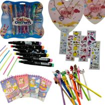 Papelaria Kit Fofa Diversos Itens Fofos Criativos Presente