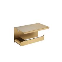 Papeleira Lorenzetti Loren Trend Brushed c/Suporte 2024 G87 Gold 7048699