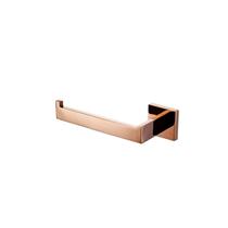 papeleira para banheiro aço inox 304 rose gold super luxo