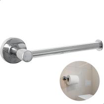 Papeleira Parede Metal Inox Cromado Porta Papel Higienico Para Banheiro Luxo Suporte De Parede Acessorio Lavabo
